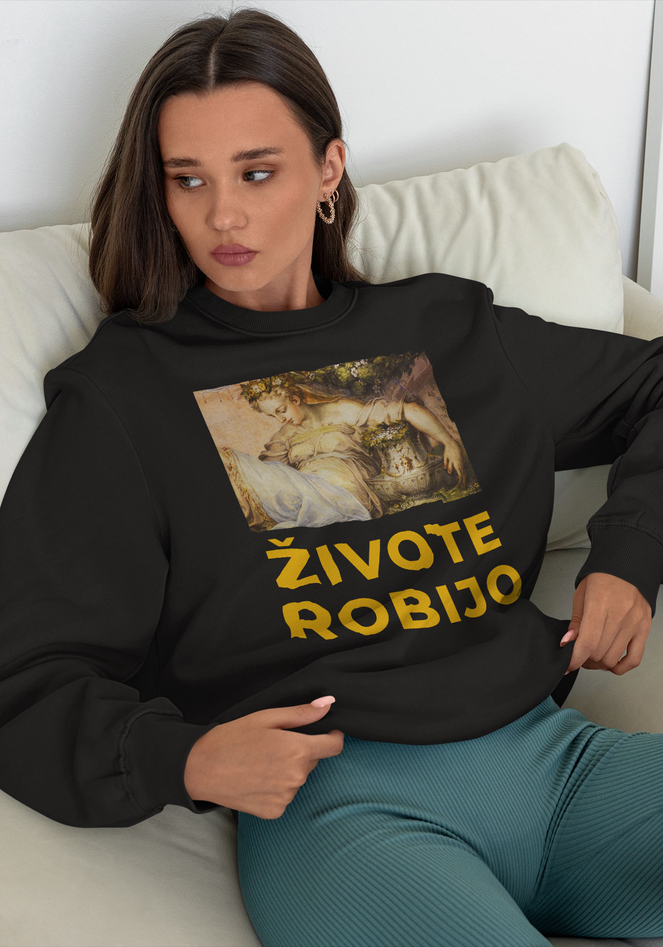 Zivote-Robijo-Black-Sweatshirt